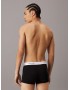 Ανδρικά Μποξερ Calvin Klein  Trunk 3pack 000NB3963A-UB1 EXTRA SOFT COTTON STRETCH, ΜΑΥΡΑ